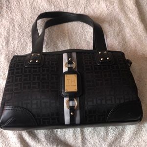 Black Tommy Hilfiger Satchel Purse NWT